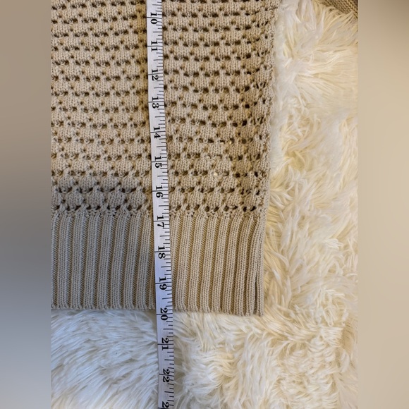 Lucky Brand Textured Dot Crewneck Sweater - Picture 8 of 8